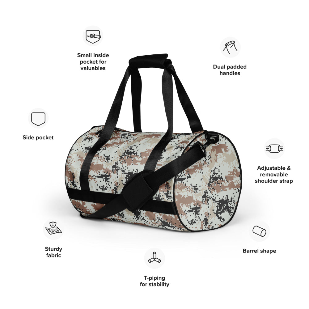 Thailand Darfur Desert Digital CAMO gym bag - Gym Bag