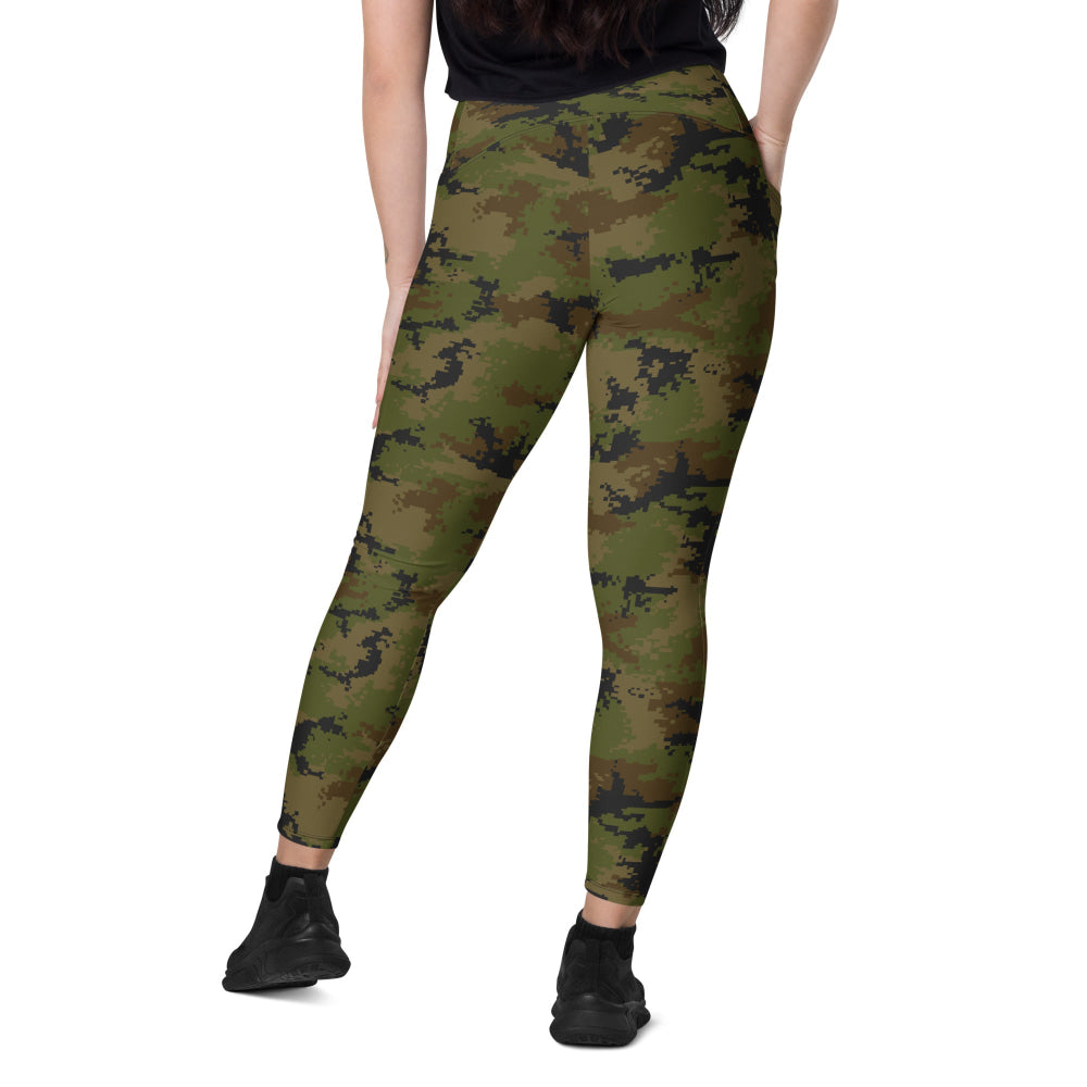 Thailand Marine Corps 2009 Digital CAMO Leggings with pockets - Womens With Pockets