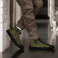 Thailand Marine Corps 2009 Digital CAMO Men’s high top canvas shoes - Black / 5