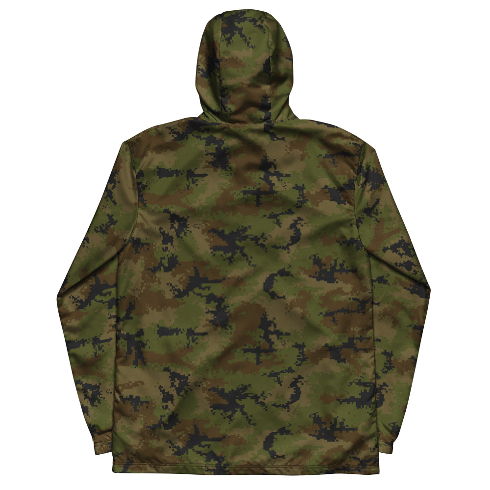 Thailand Marine Corps 2009 Digital CAMO Men’s windbreaker - Mens Windbreaker