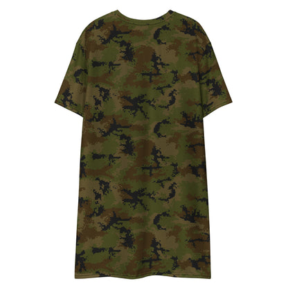 Thailand Marine Corps 2009 Digital CAMO T-shirt dress - Womens T-Shirt Dress