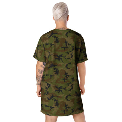 Thailand Marine Corps 2009 Digital CAMO T-shirt dress - Womens T-Shirt Dress