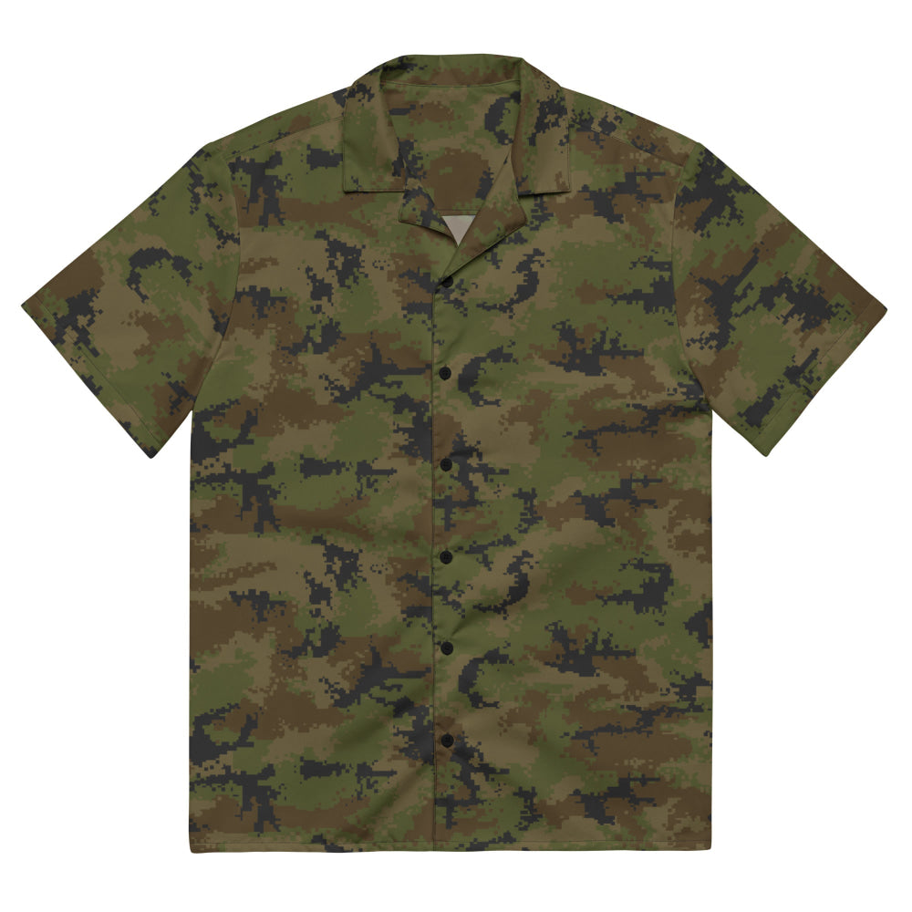 Thailand Marine Corps 2009 Digital CAMO Unisex button shirt - 2XS - Button Shirt