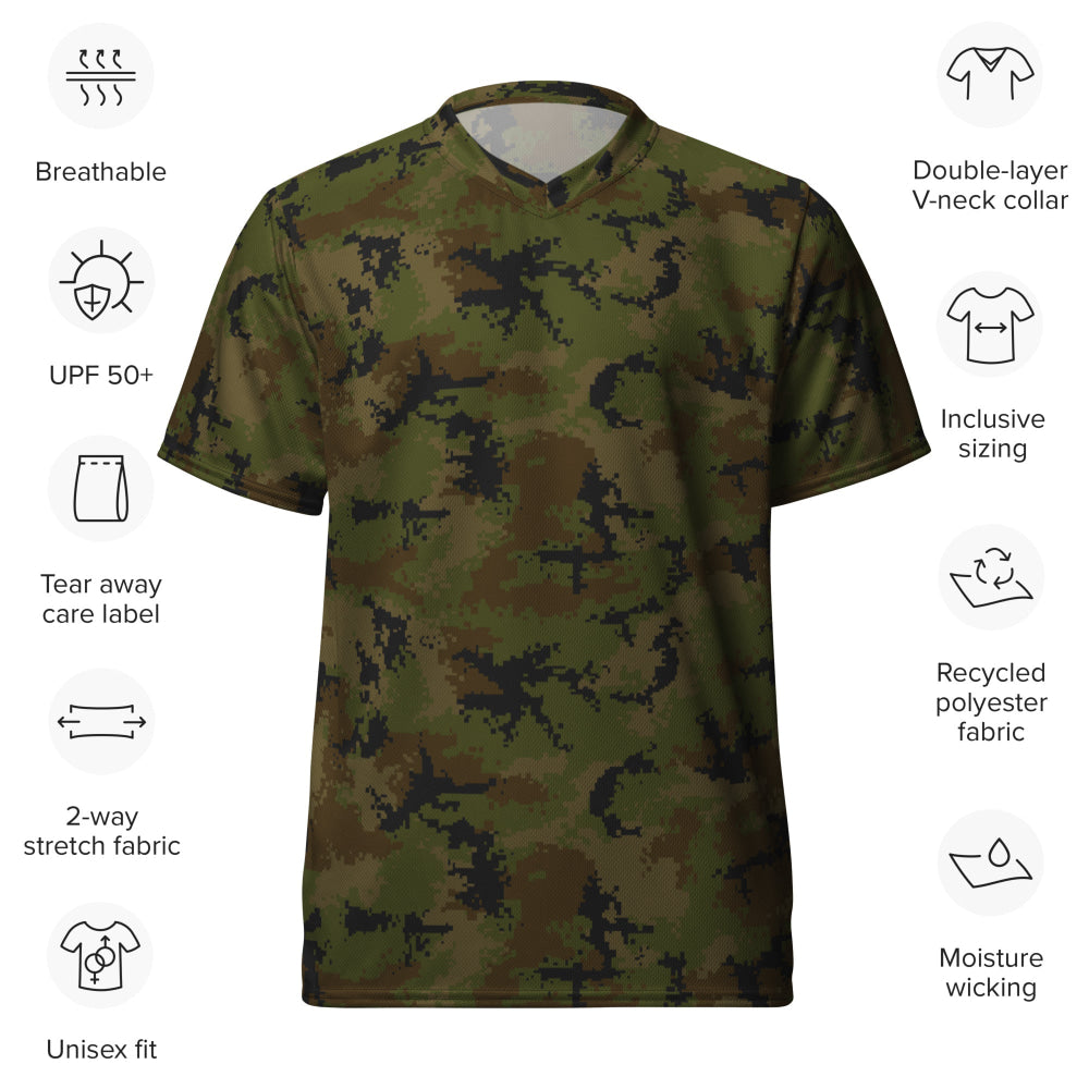 Thailand Marine Corps 2009 Digital CAMO unisex sports jersey - Unisex Sports Jersey