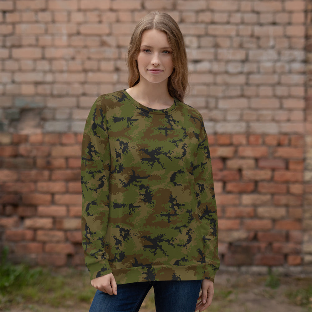 Thailand Marine Corps 2009 Digital CAMO Unisex Sweatshirt