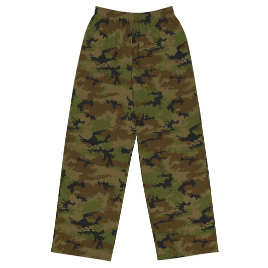 Thailand Marine Corps 2009 Digital CAMO unisex wide-leg pants - 2XS