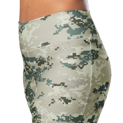 Thailand Navy Digital CAMO Flare leggings - Womens Leggings