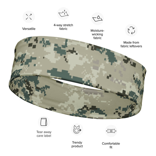 Thailand Navy Digital CAMO Headband - L