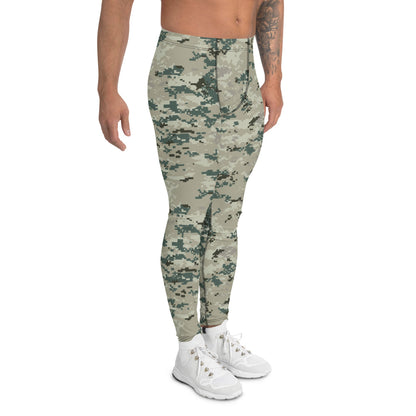 Thailand Navy Digital CAMO Men’s Leggings - Mens