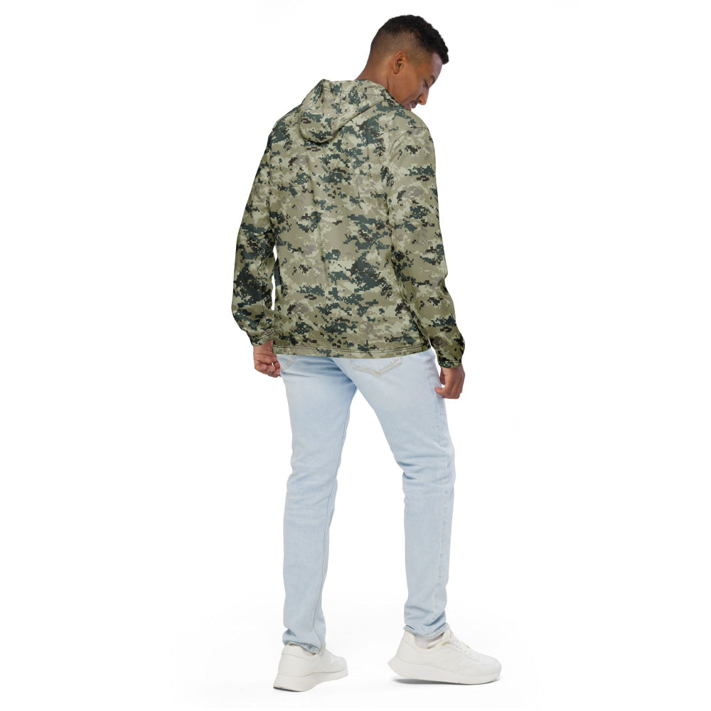 Thailand Navy Digital CAMO Men’s windbreaker - Mens Windbreaker