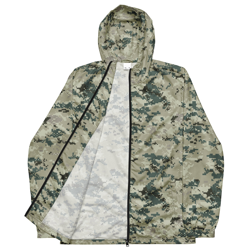 Thailand Navy Digital CAMO Men’s windbreaker - Mens Windbreaker