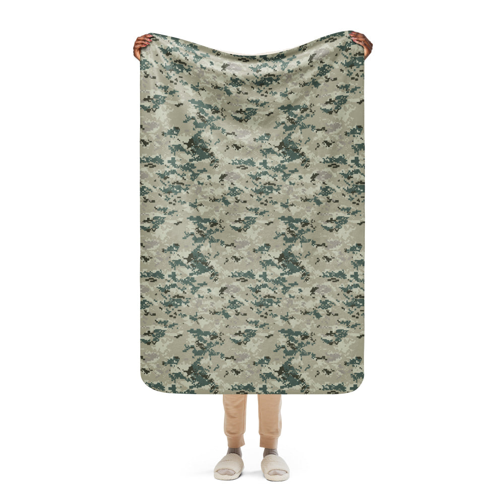 Thailand Navy Digital CAMO Sherpa blanket - 37″×57″ - Blanket