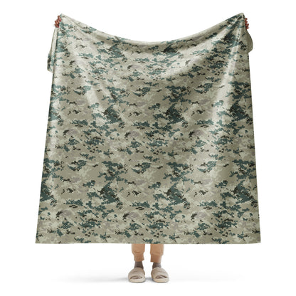 Thailand Navy Digital CAMO Sherpa blanket - 60″×80″ - Blanket