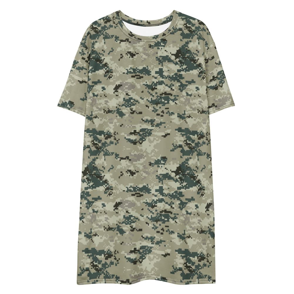Thailand Navy Digital CAMO T-shirt dress