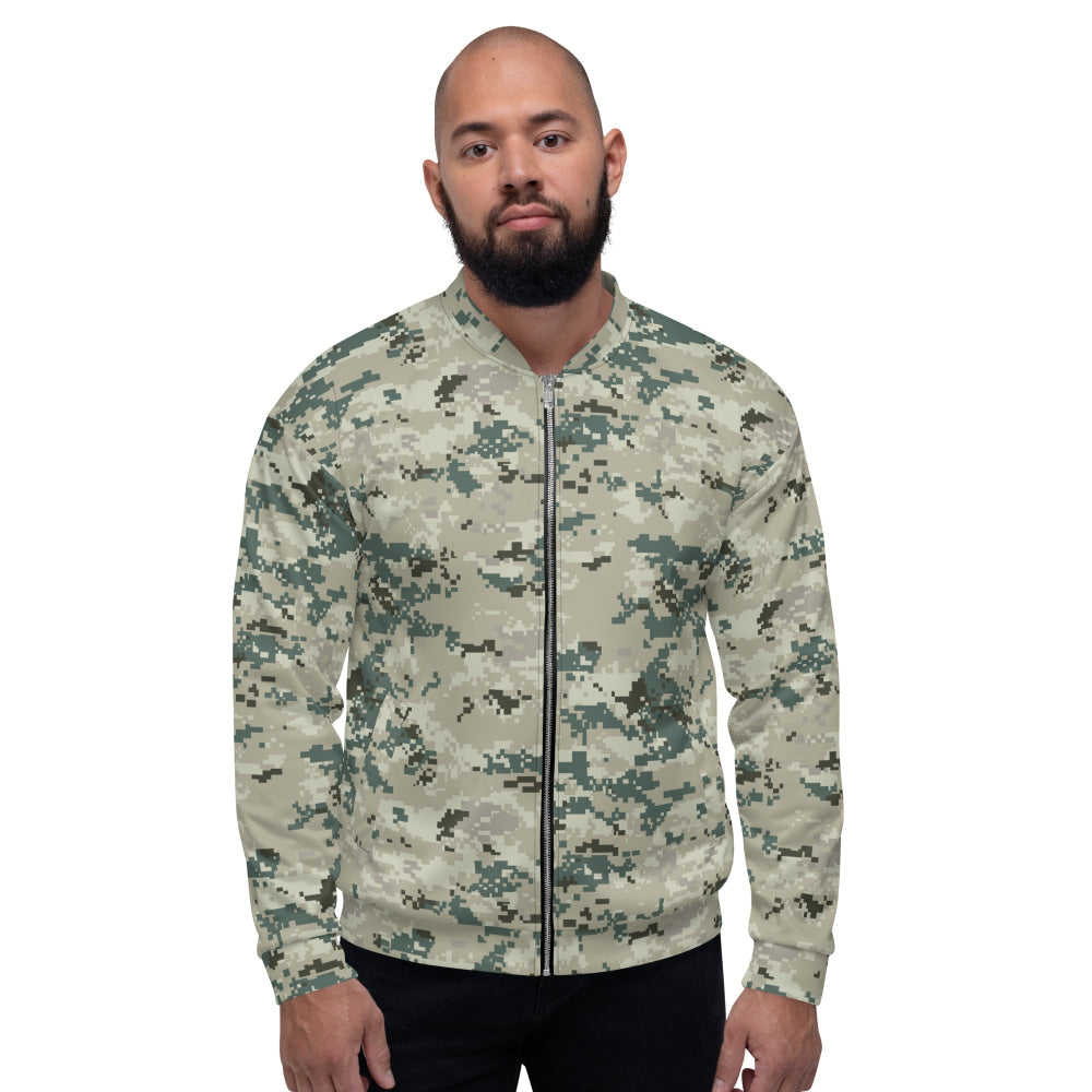 Thailand Navy Digital CAMO Unisex Bomber Jacket