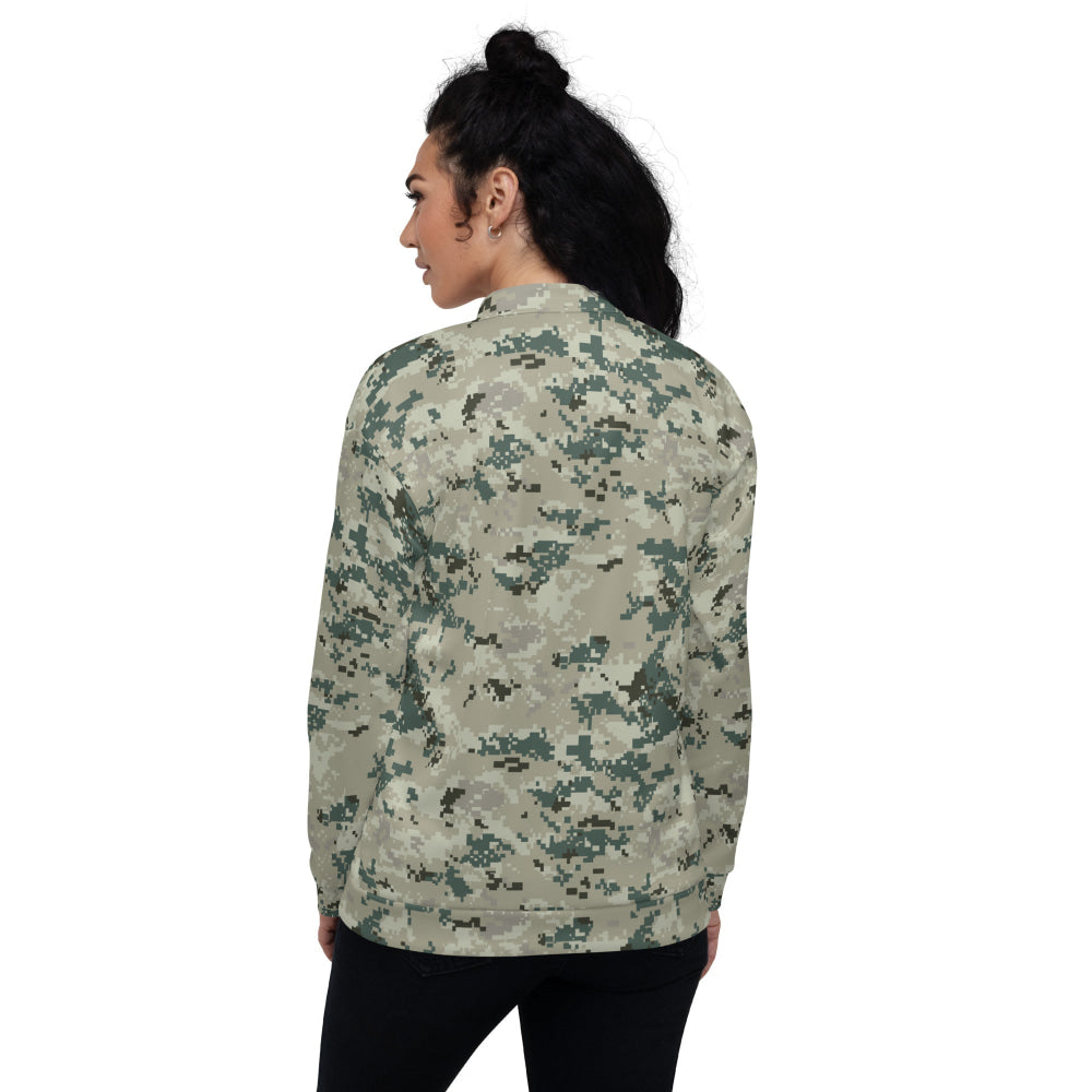 Thailand Navy Digital CAMO Unisex Bomber Jacket