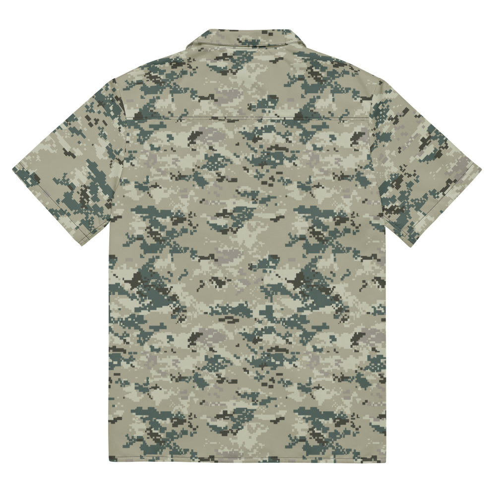 Thailand Navy Digital CAMO Unisex button shirt - Button Shirt