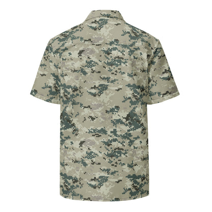 Thailand Navy Digital CAMO Unisex button shirt - Button Shirt