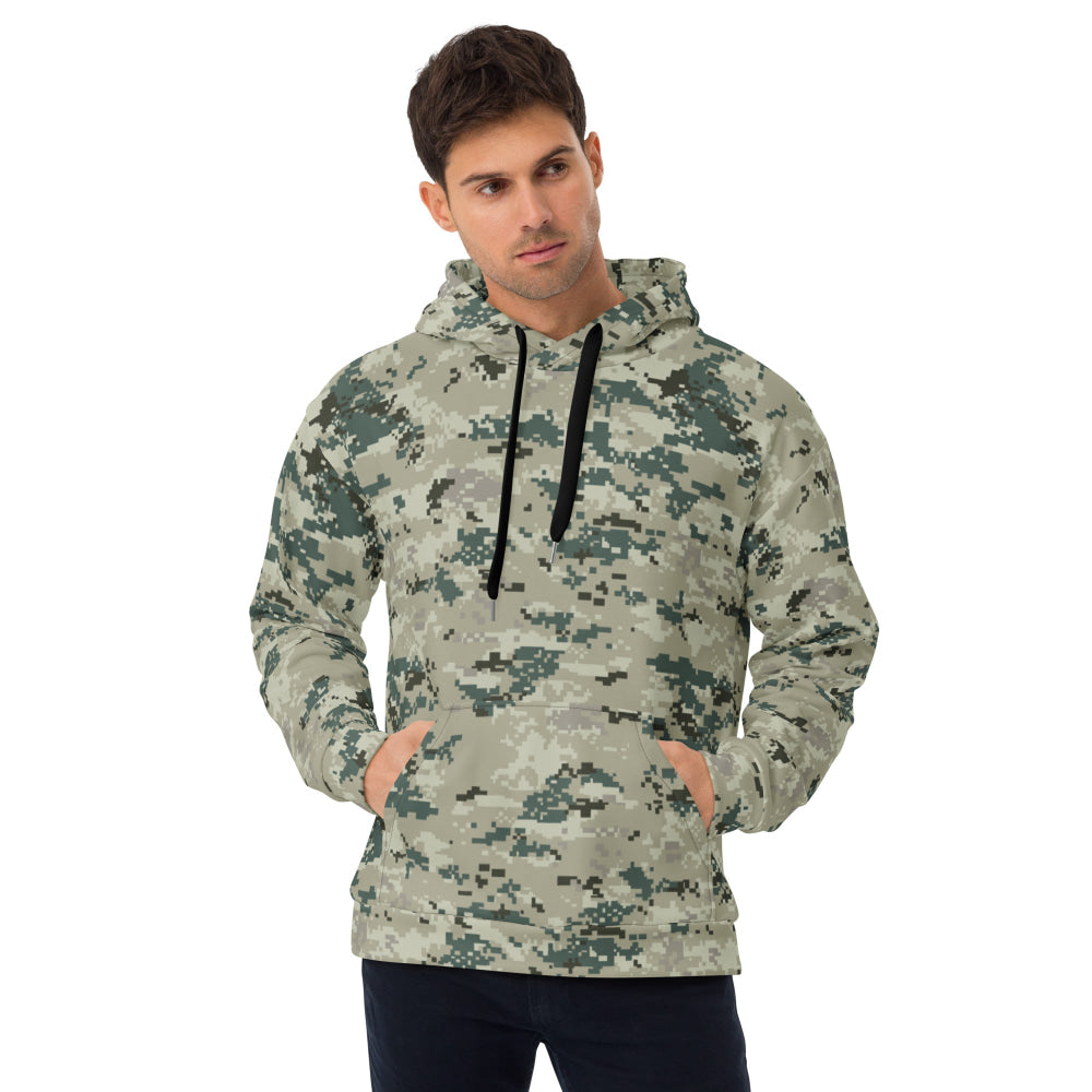 Thailand Navy Digital CAMO Unisex Hoodie - 2XS