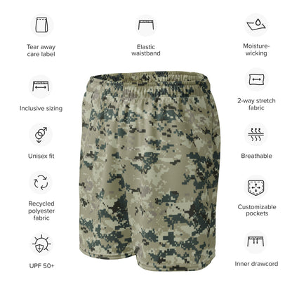 Thailand Navy Digital CAMO Unisex mesh shorts - Mesh Shorts