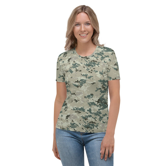 Thailand Navy Digital CAMO Women’s T-shirt - XS - Womens T-Shirt