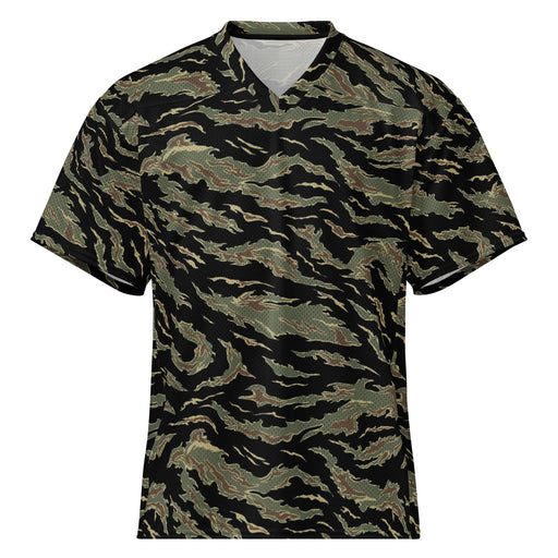 Tiger Stripe Tadpole CAMO Unisex American Football Jersey - 2XS