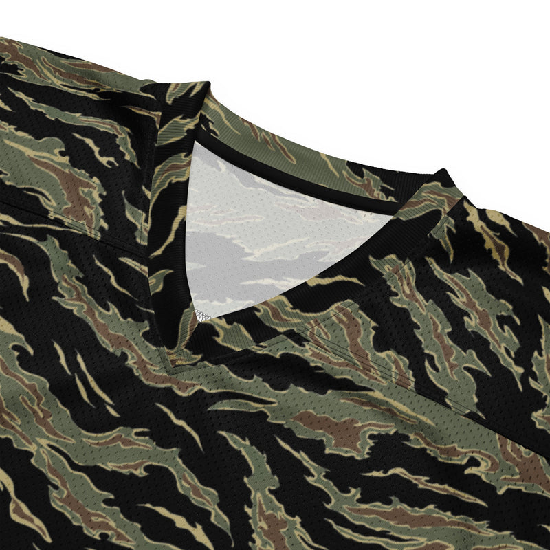 Tiger Stripe Tadpole CAMO Unisex American Football Jersey
