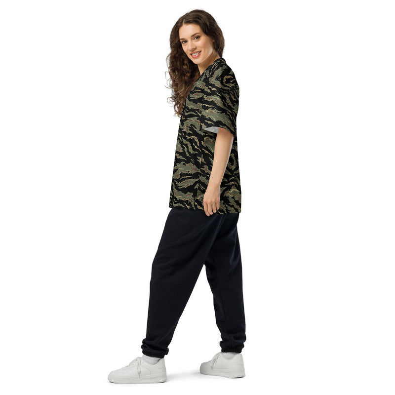 Tiger Stripe Tadpole CAMO Unisex American Football Jersey