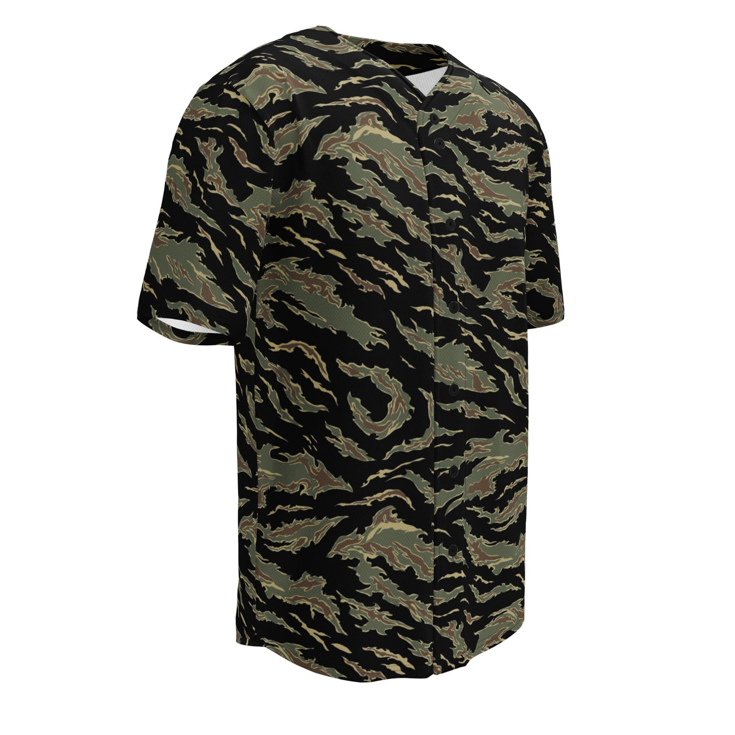 Thailand “Tadpole” (TSP) Tiger Stripe CAMO baseball jersey - Baseball Jerseys