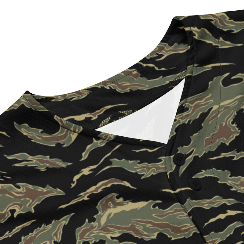 Tiger Stripe Tadpole CAMO Unisex Baseball Jersey