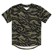 Tiger Stripe Tadpole CAMO Unisex Baseball Jersey
