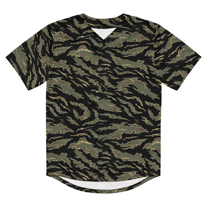 Thailand “Tadpole” (TSP) Tiger Stripe CAMO baseball jersey - Baseball Jerseys