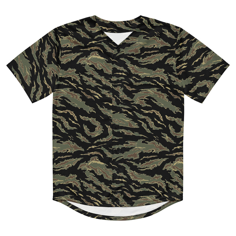 Tiger Stripe Tadpole CAMO Unisex Baseball Jersey