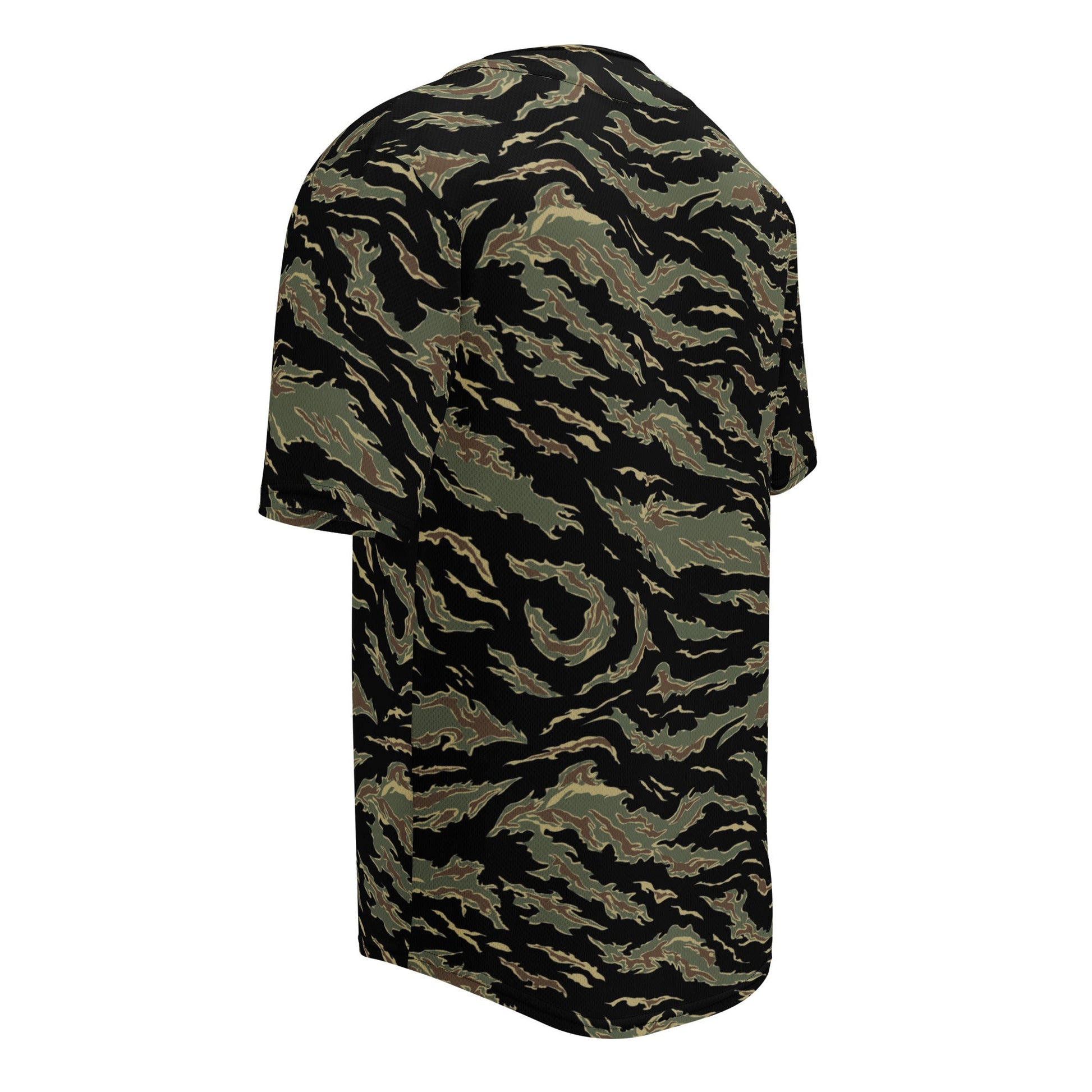 Thailand “Tadpole” (TSP) Tiger Stripe CAMO baseball jersey - Baseball Jerseys