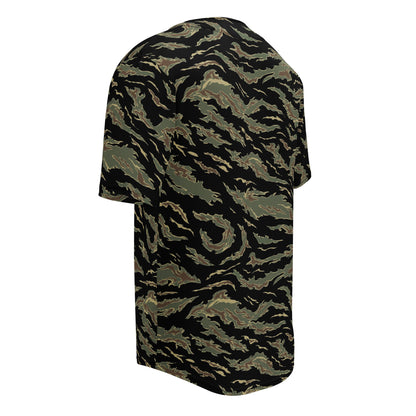 Thailand “Tadpole” (TSP) Tiger Stripe CAMO baseball jersey - Baseball Jerseys