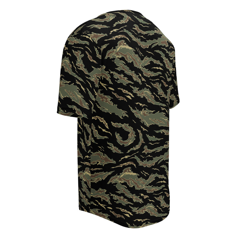 Tiger Stripe Tadpole CAMO Unisex Baseball Jersey