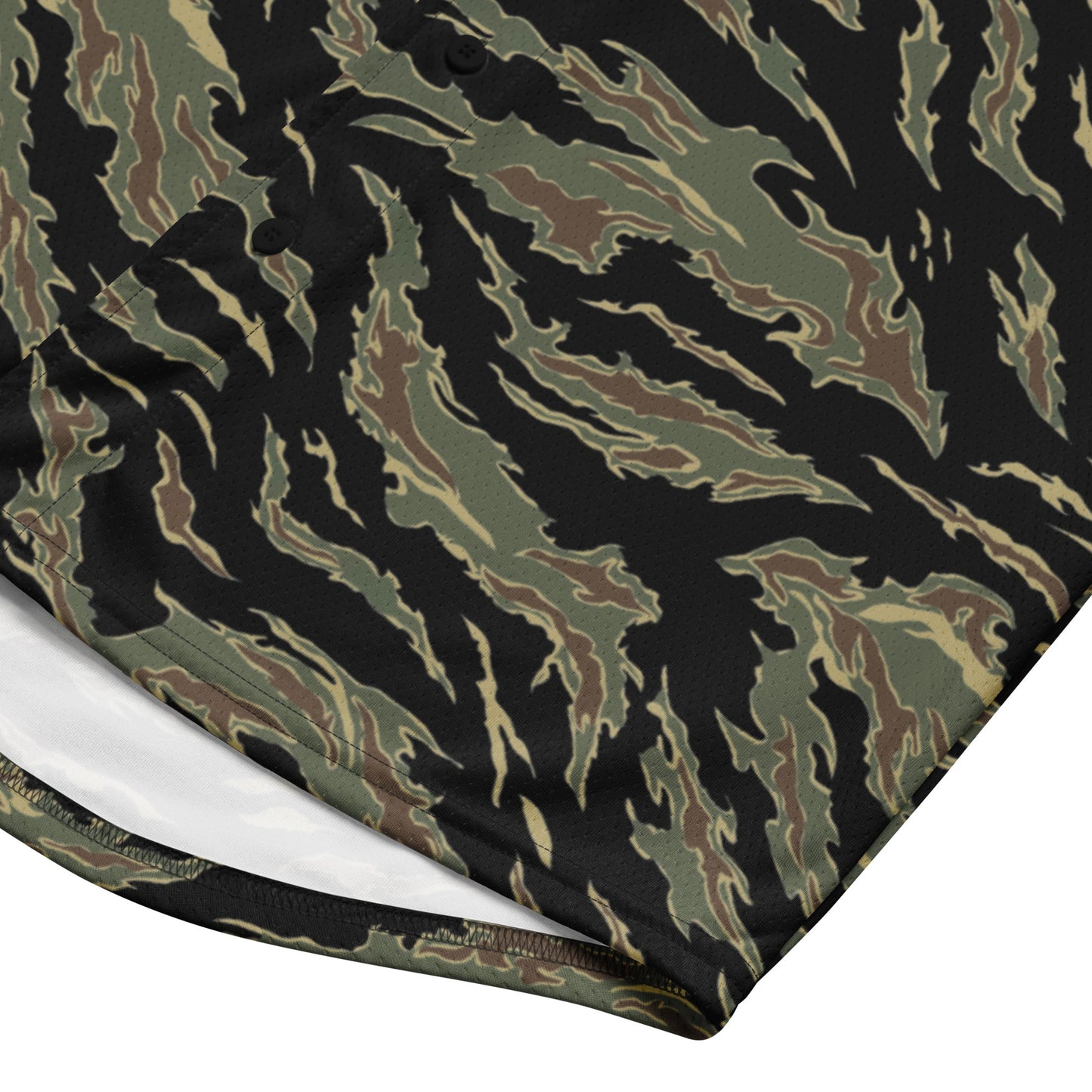 Thailand “Tadpole” (TSP) Tiger Stripe CAMO baseball jersey - Baseball Jerseys