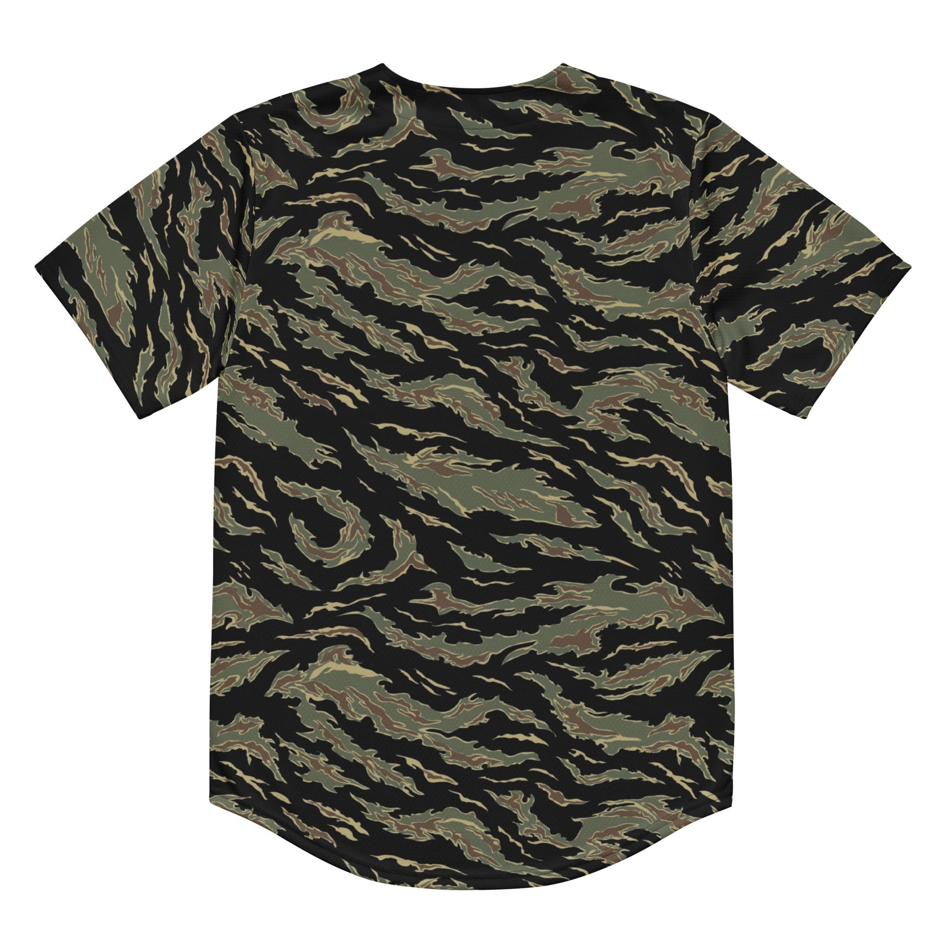 Thailand “Tadpole” (TSP) Tiger Stripe CAMO baseball jersey - Baseball Jerseys