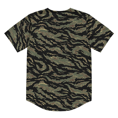Thailand “Tadpole” (TSP) Tiger Stripe CAMO baseball jersey - Baseball Jerseys