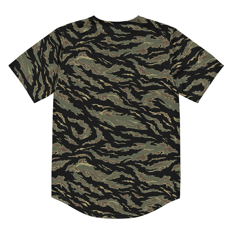 Tiger Stripe Tadpole CAMO Unisex Baseball Jersey