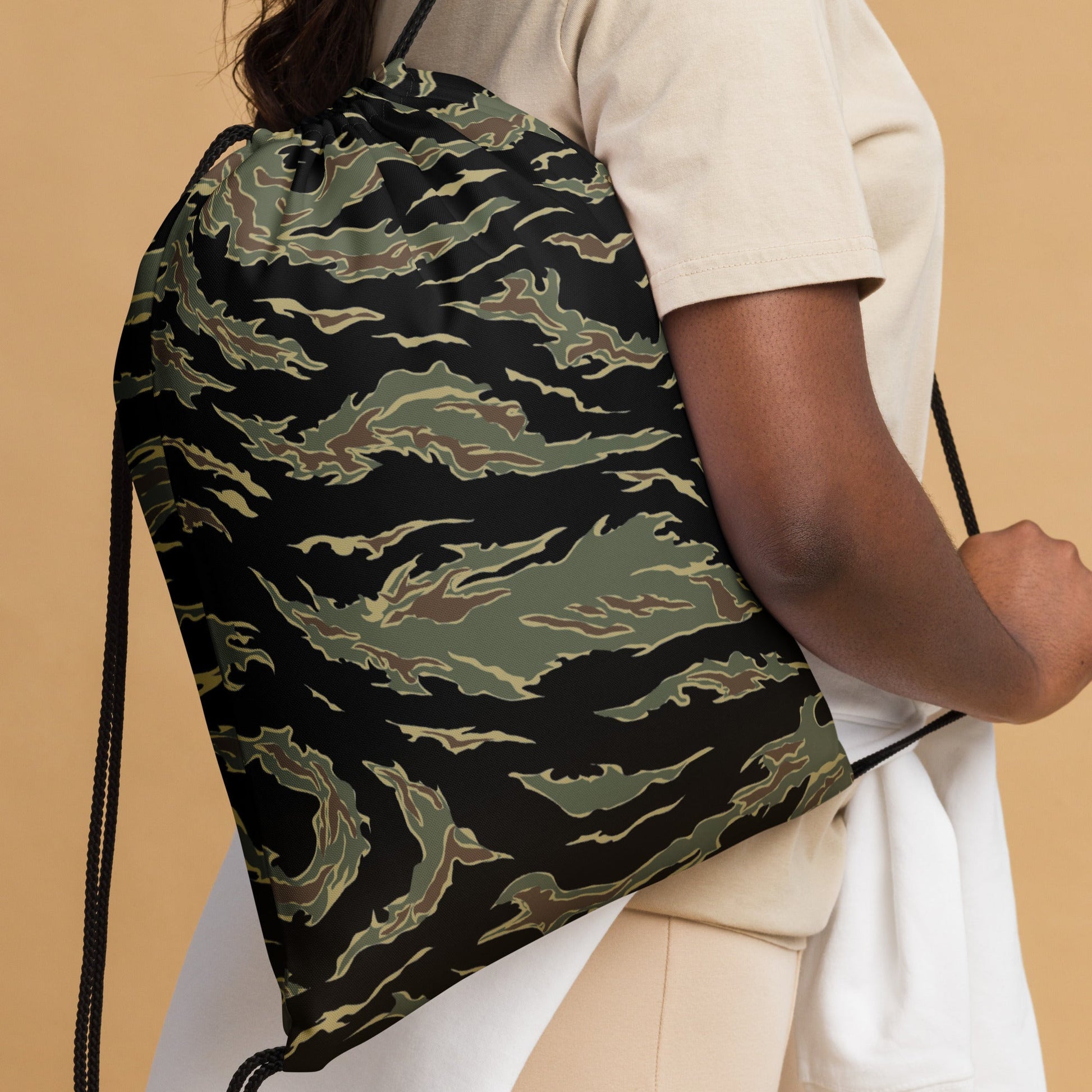 Thailand “Tadpole” (TSP) Tiger Stripe CAMO Drawstring Bag - Bags