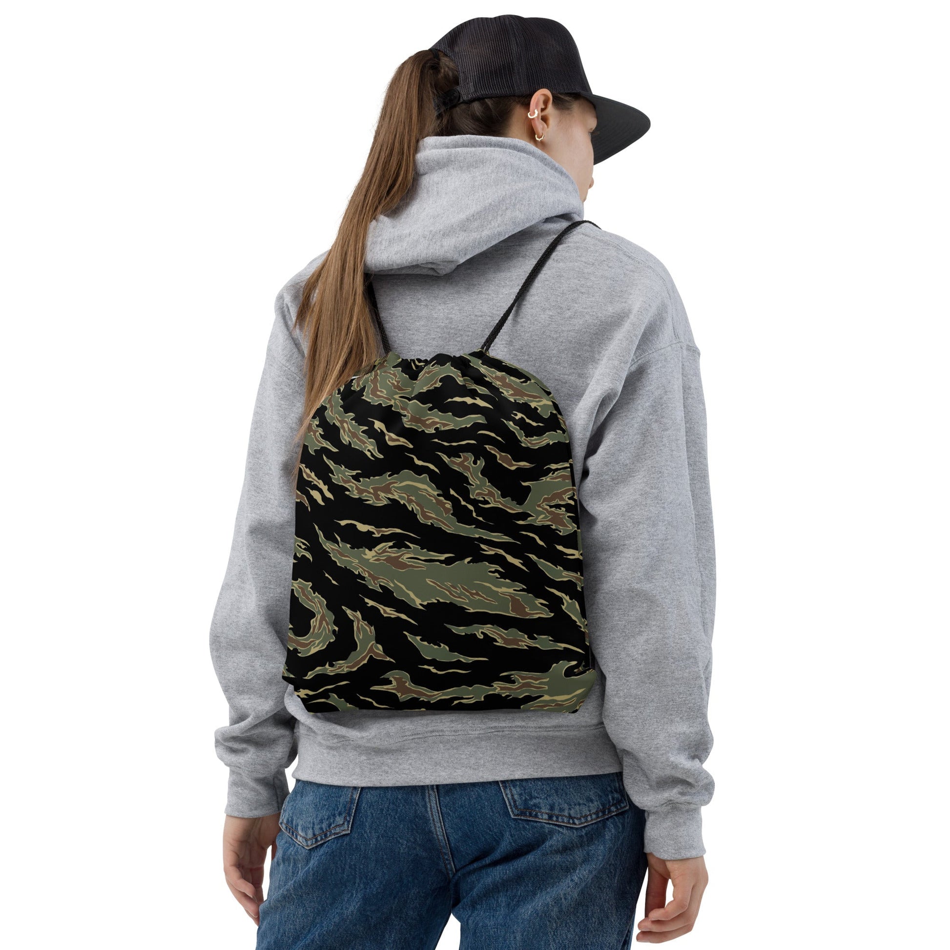 Thailand “Tadpole” (TSP) Tiger Stripe CAMO Drawstring Bag - Bags