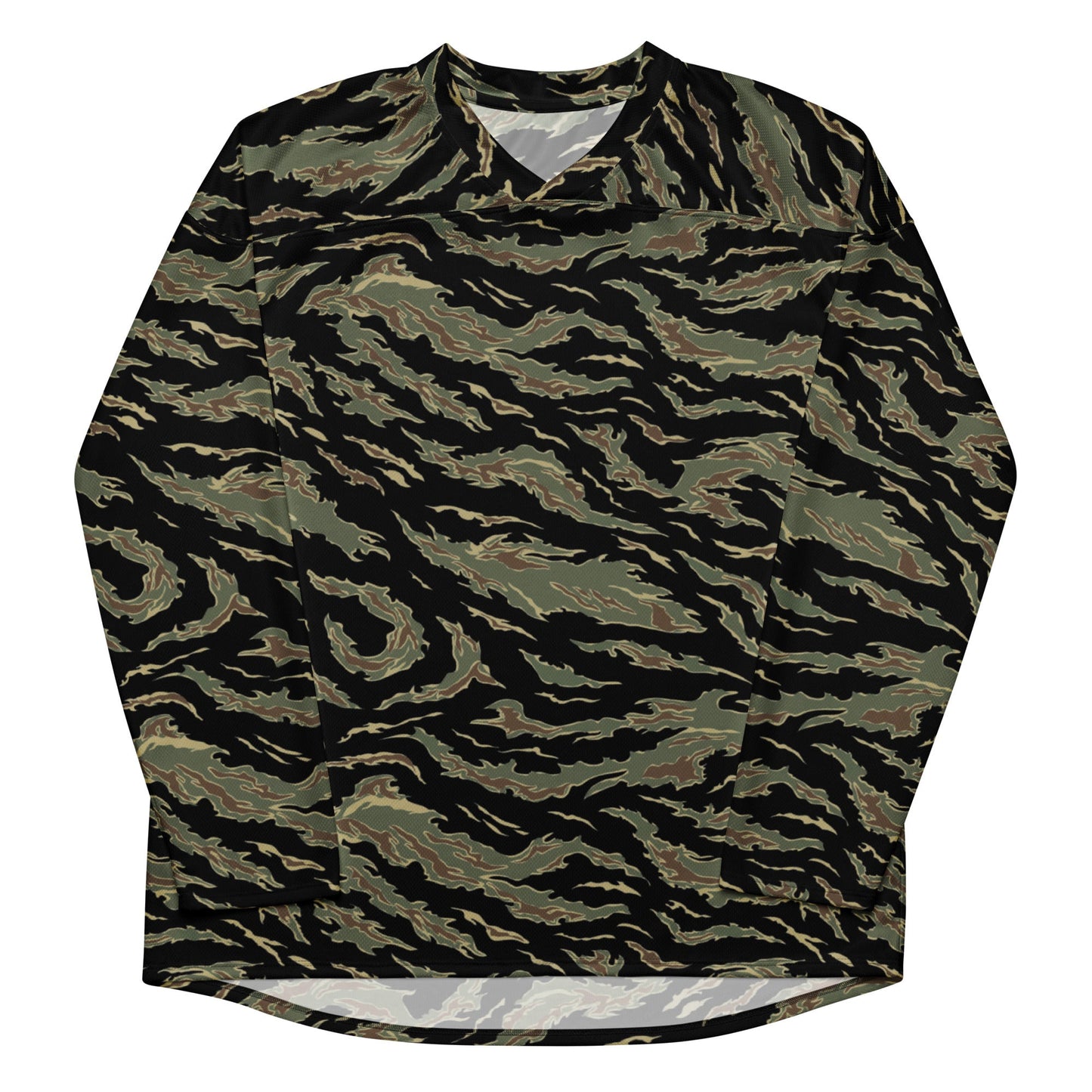 Thailand “Tadpole” (TSP) Tiger Stripe CAMO hockey fan jersey - Hockey Jerseys