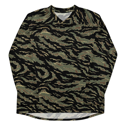Thailand “Tadpole” (TSP) Tiger Stripe CAMO hockey fan jersey - Hockey Jerseys