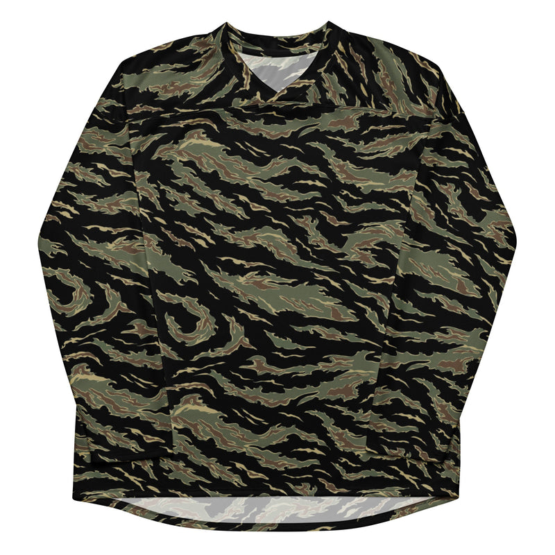 Tiger Stripe Tadpole CAMO Unisex Hockey Fan Jersey