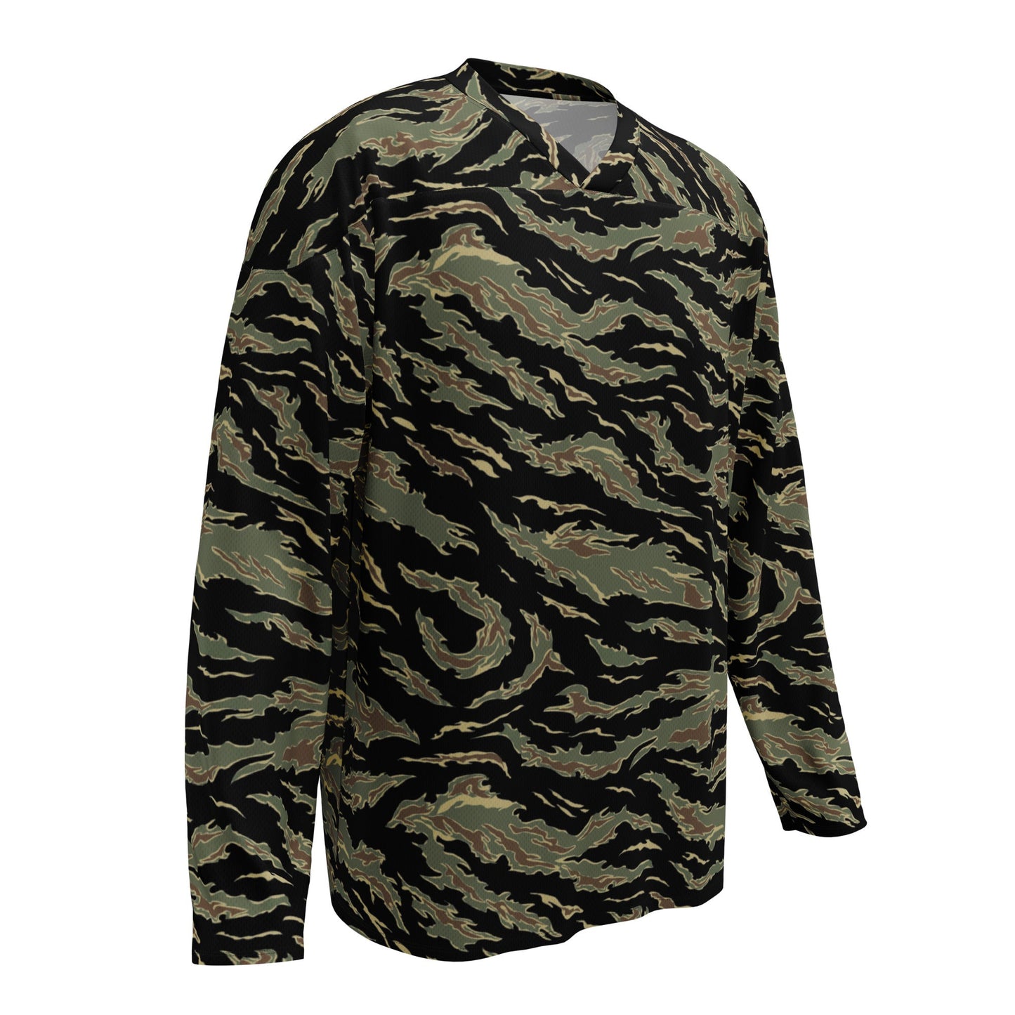 Thailand “Tadpole” (TSP) Tiger Stripe CAMO hockey fan jersey - Hockey Jerseys