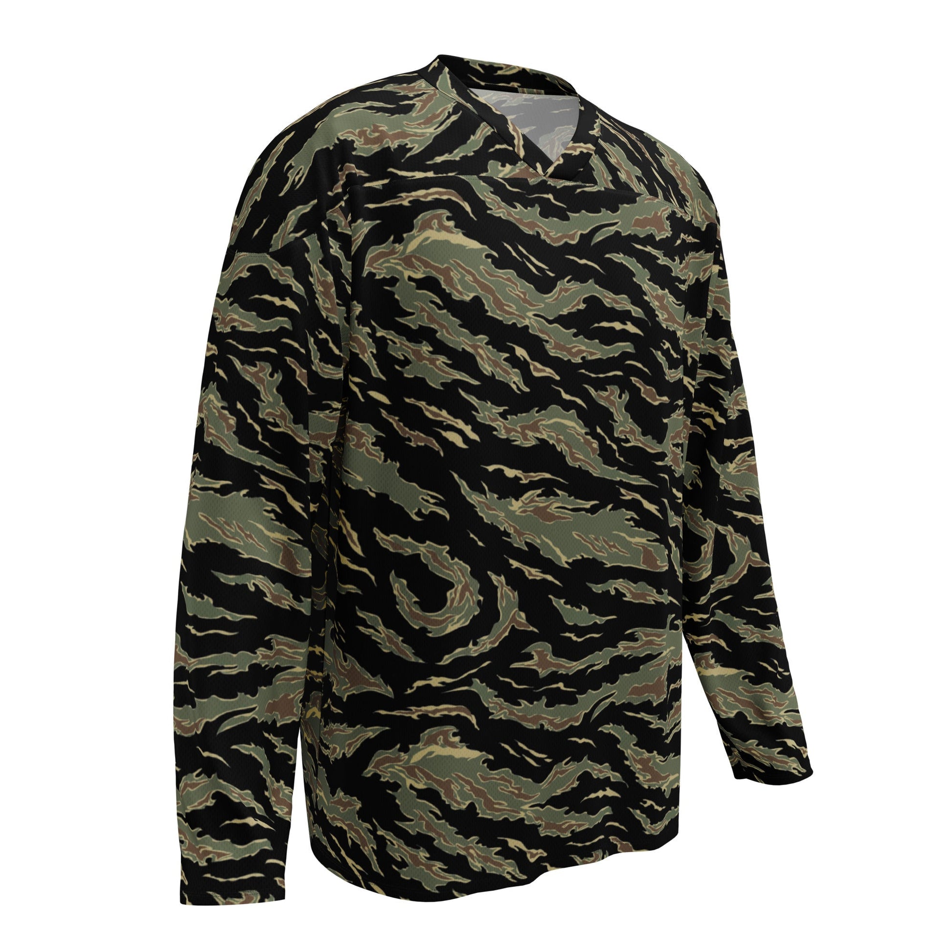 Thailand “Tadpole” (TSP) Tiger Stripe CAMO hockey fan jersey - Hockey Jerseys