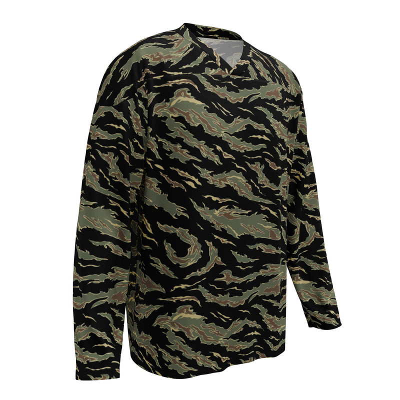 Tiger Stripe Tadpole CAMO Unisex Hockey Fan Jersey
