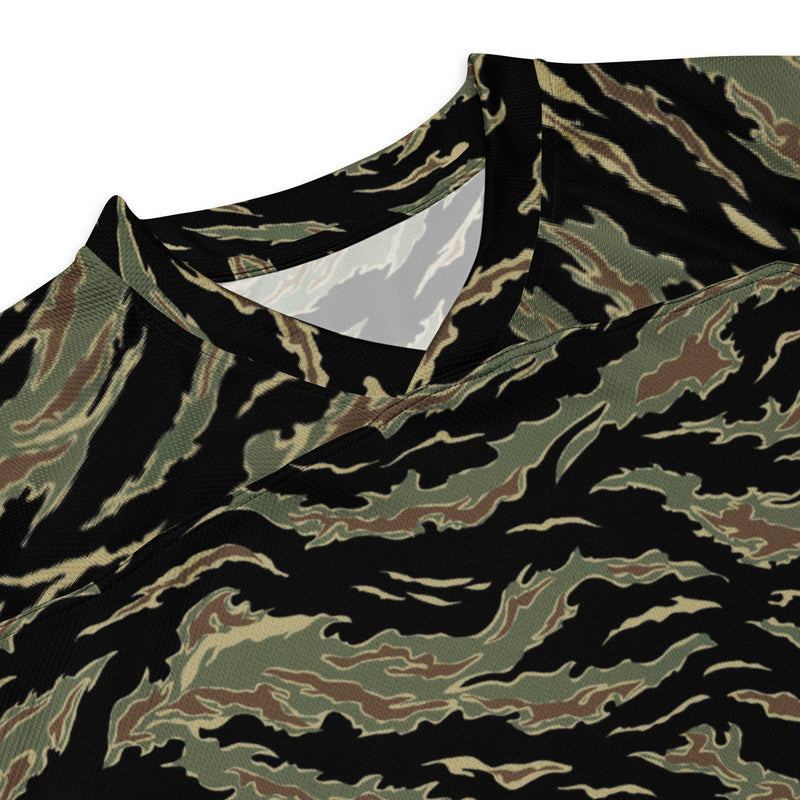 Tiger Stripe Tadpole CAMO Unisex Hockey Fan Jersey