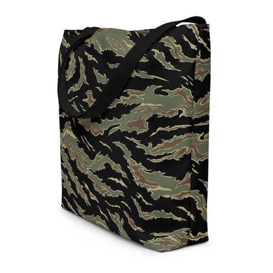 Thailand “Tadpole” (TSP) Tiger Stripe CAMO Large Tote Bag - Bags